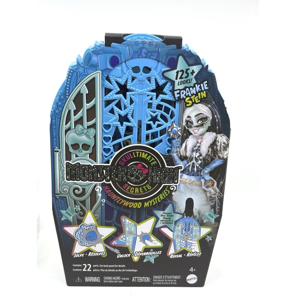 Monster High Skulltimate Secrets Hauntlywood Mysteries FRANKIE STEIN Doll New